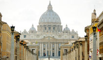 St. Peter's Square in Rome by Tania Lerro