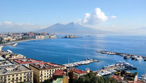 Naples panoramic view by Tania Lerro