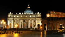 St. Peter's Square in Rome. Italy von Tania Lerro