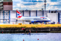 British Airways and Single Scull by David Pyatt