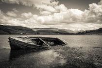Old Boat on "Isle of Skye" von Andreas Müller