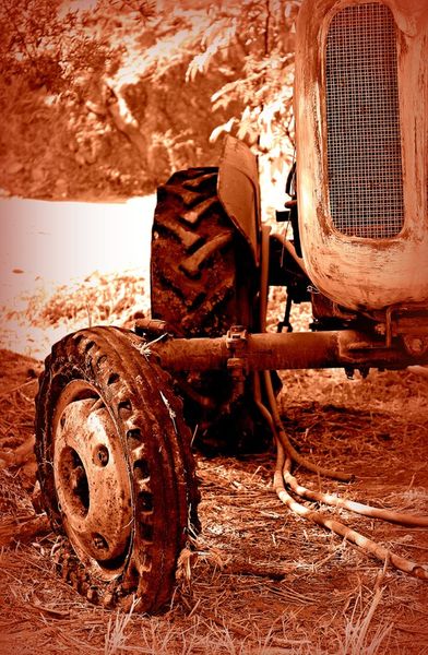 Vintage-tractor