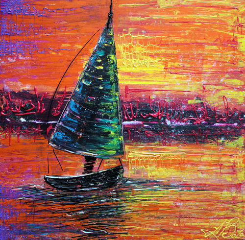 Sailing-at-sunset-by-laura-barbosa