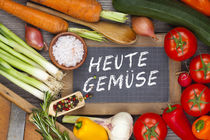 Heute Gemüse by Thomas Klee