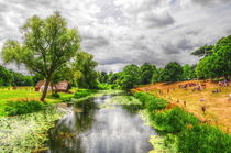 Fine Art Photograph Of The River Avon In Warwickshire, England by Stephen Walton