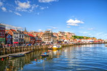 Whitby Harbour by Stephen Walton