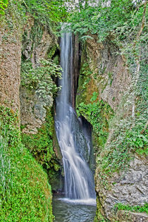Waterfall at Dyserth by Roger Green
