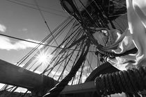 Sunshine and sails - monochrome by Intensivelight Panorama-Edition