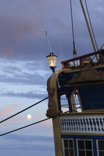Moonshine and tall ship von Intensivelight Panorama-Edition