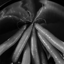 Fresh carrots - monochrome von Intensivelight Panorama-Edition