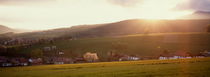 Bavarian village at sunset von Intensivelight Panorama-Edition