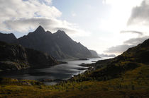 Lofoten fjord von Intensivelight Panorama-Edition