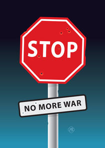 STOP No more war von Maarten Rijnen