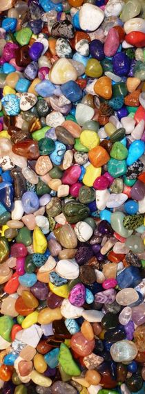 Colorful Pebbles by Juergen Seidt