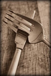 Knife and Fork von Clare Bevan