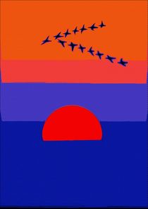 Fly Into The Sunset von Florian Rodarte