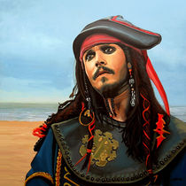 Johnny Depp as Jack Sparrow by Paul Meijering