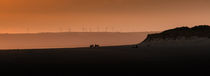 Sunset at Cefn Sidan beach by Leighton Collins