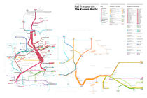 Known World Transit Map (Game of Thrones) von Michael Tyznik