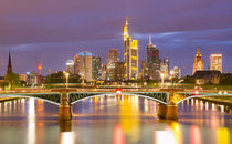 Skyline Frankfurt von photoart-hartmann