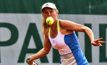 Tennis star Karolina Wozniacki by Srdjan Petrovic