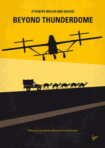 No051 My Mad Max 3 Beyond Thunderdome minimal movie poster von chungkong