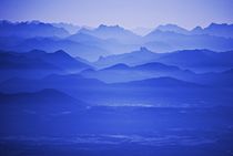 Blaue Berge von loewenherz-artwork