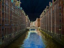 storehouses by night von urs-foto-art