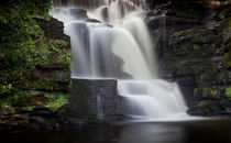 River Clydach waterfalls by Leighton Collins