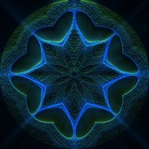 Octozak Mandala von Richard H. Jones