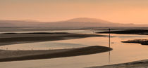 Loughor estuary at dusk von Leighton Collins