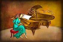 The Pianist by Peter  Awax