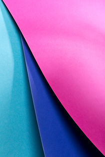 Pink, Blue & Cyan von visualcreature