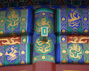 Peking-himmelstempel-balkenbemalung