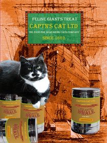 Captn's Cat Ltd - Feline Giant's Treat by Wolfgang Schwerdt