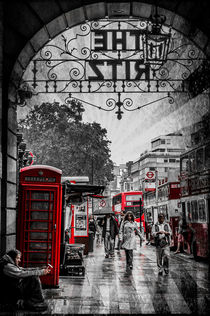 London The Ritz Street View I von elbvue by elbvue