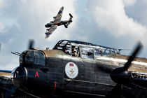 Avro Lancasters by Sam Smith