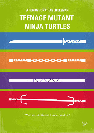 No346-my-teenage-mutant-ninja-turtles-minimal-movie-poster