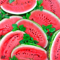 Watermelons and mint by Ullenka deHappy5_mama