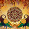 Autumn-serenade-mandala-of-the-two-peacocks-20x16