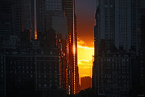 new york city ... golden light von meleah