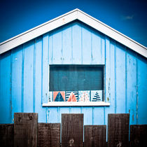 Classic English Beach Hut by Moorstone Images