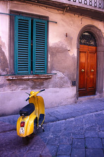 Classically Italian Vespa Scooter by Moorstone Images