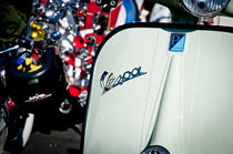 Vespa and Scooters, Brighton by Moorstone Images