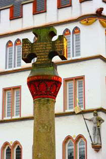 Marktkreuz in Trier by gscheffbuch