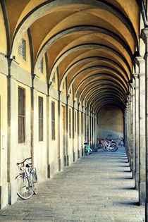Bikes Under Porch by Valentino Visentini