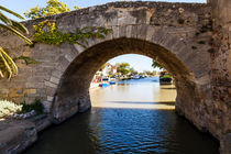Brücke auf dem Canal du Midi by jarek