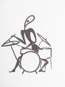 Drummer by Theodor Fischer