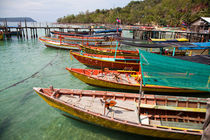 Boats, Koh Rong by Tasha Komery