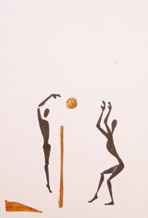 Volleyball by Theodor Fischer